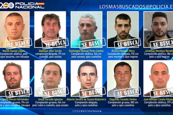 LVH NOTICIAS | LA POLICÍA NACIONAL BUSCA A DIEZ FUGITIVOS QUE PODRÍAN ENCONTRARSE EN ESPAÑA